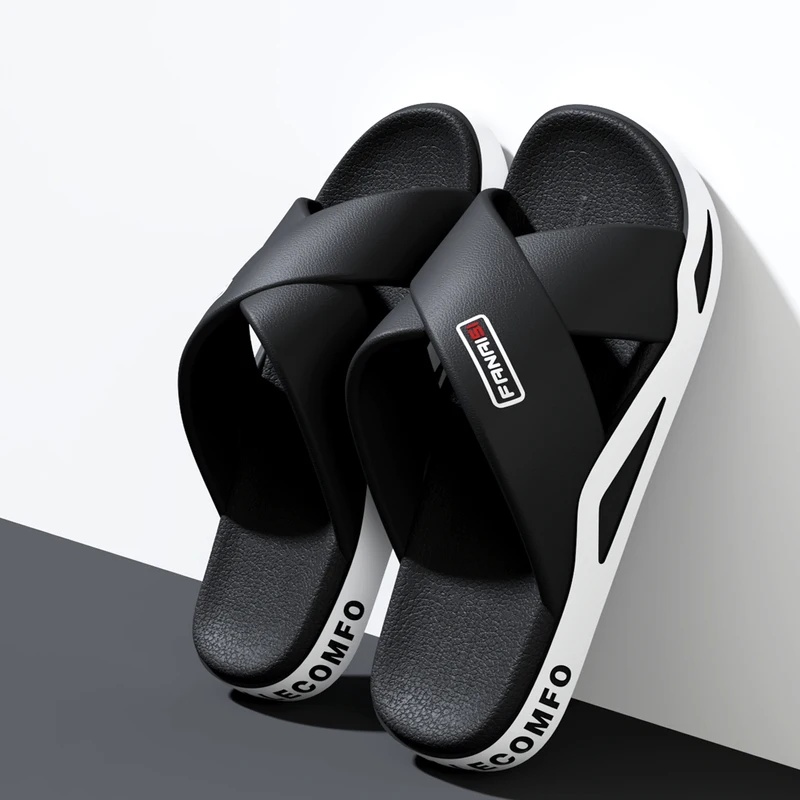 Flippers Swimming - Sandales à enfiler ZUOFU pour hommes,