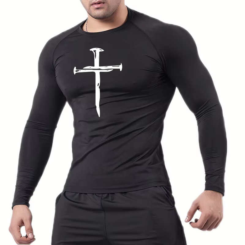 Rash Guard - Chemises de compression Christian Workout à
