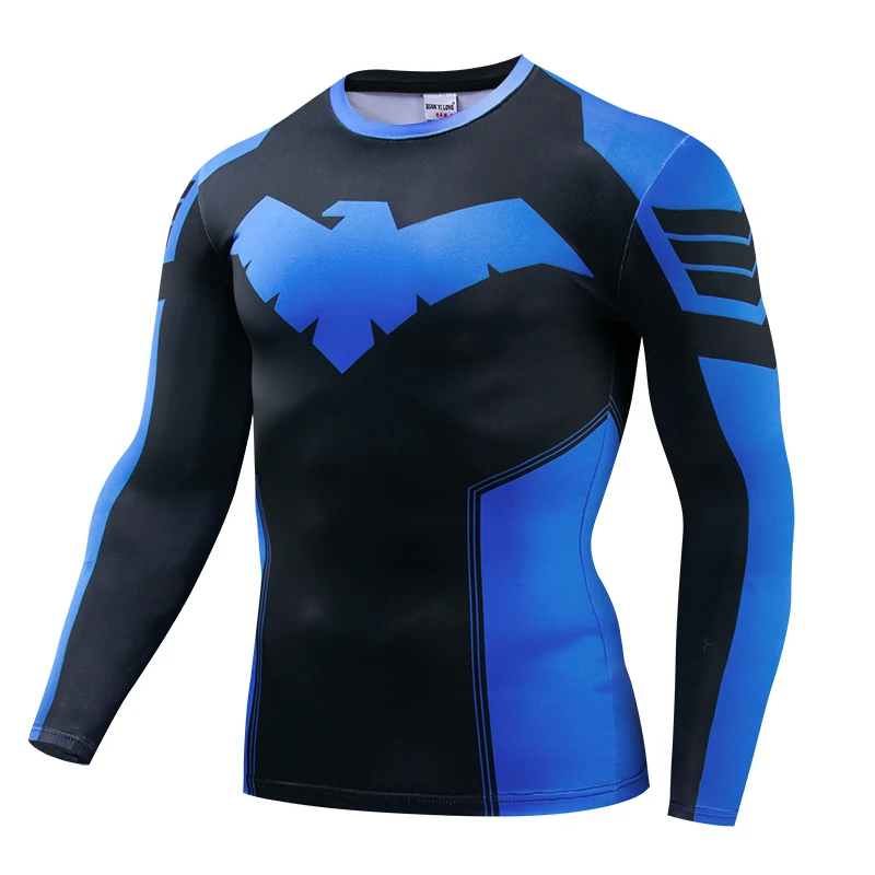 Rash Guard - T-shirts de compression, vêtements de sport,