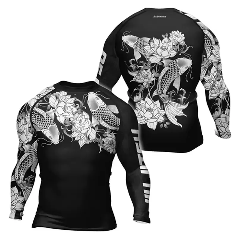 Rash Guard - T-shirt de compression à manches longues