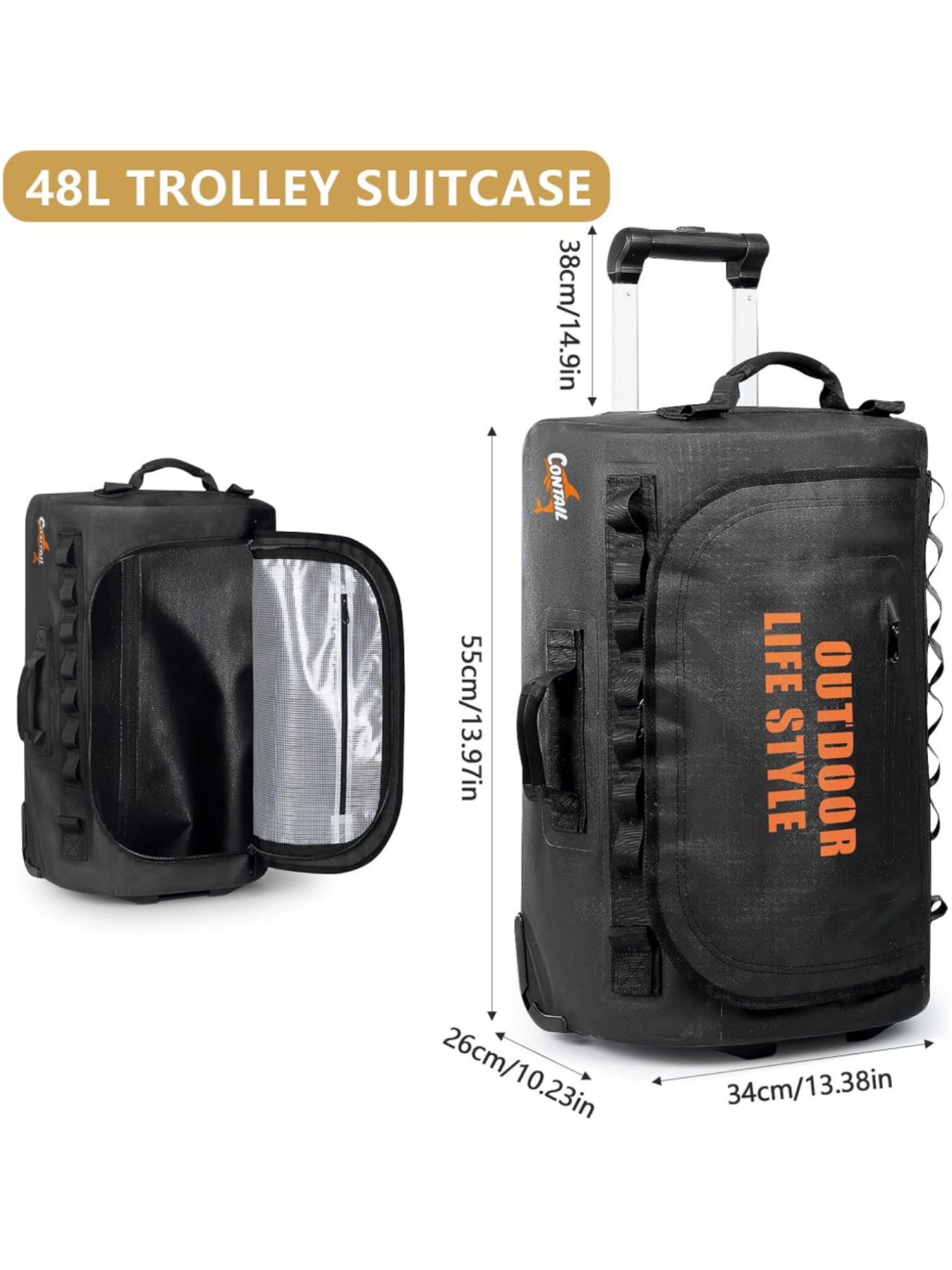 Sac de plongée à roulettes de  - Snorkeling Gear avis et prix