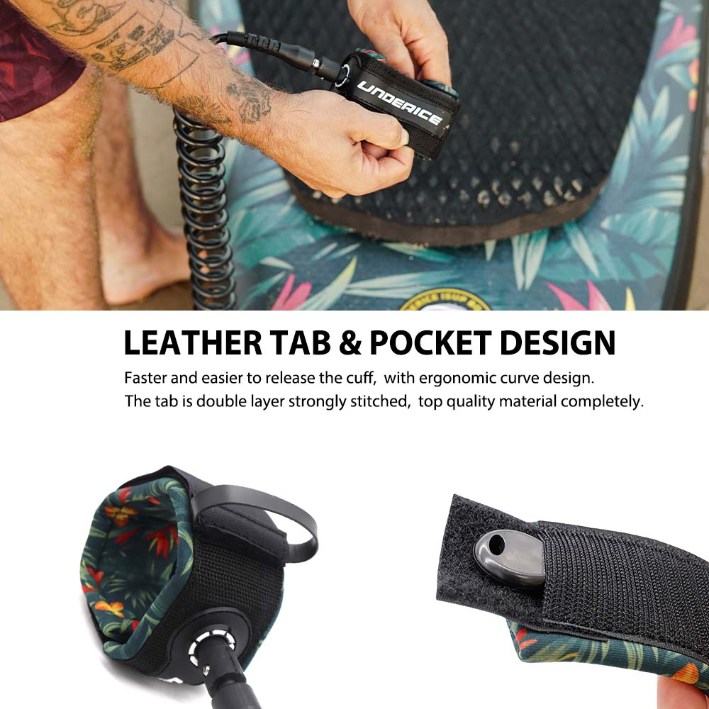 Laisse de planche à pagaie SUP - Surfboard Leash avis et prix