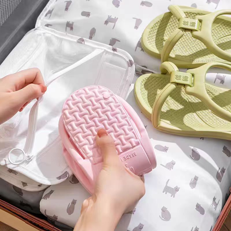 Pantoufles pliantes portables, - Flippers Swimming avis et prix