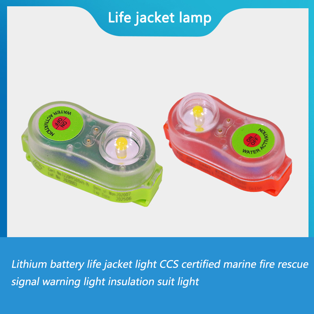 1-10 pièces LED Lithium gilet  - Life Jacket avis et prix